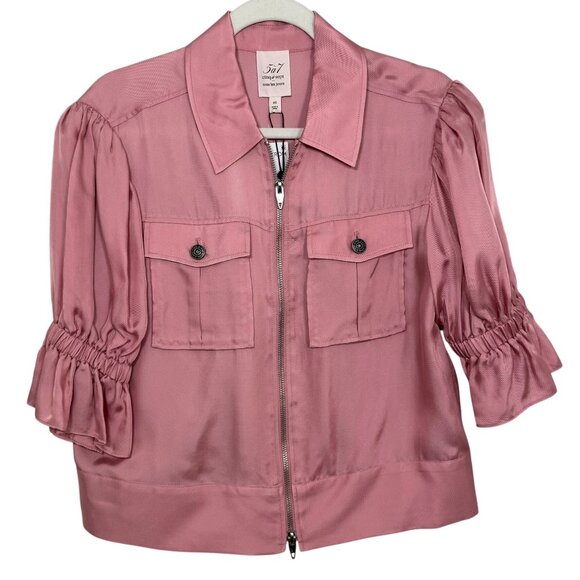 Cinq à Sept Holly Jacket XS NWT Blush - Picture 1 of 8